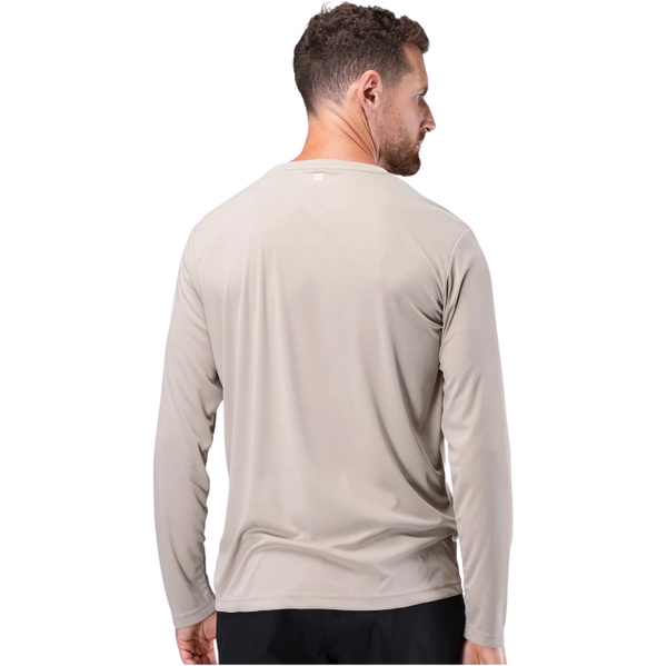 2026 Zhik Mens UVActive Long Sleeve Tech Top ATP-0071-M-STN - Stone